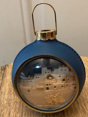 1984 Hallmark Christmas Ornament Nativity Bethlehem Three Wise Men